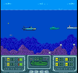 Hunt for Red October, The (Japan) In game screenshot